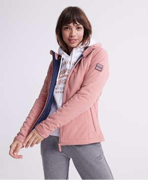 Superdry Winter Ichigo SD- Windtrekker Női Kabát Rózsaszín | ERPWS8397